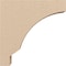 Ekena Millwork 2"W x 10"D x 10"H Thin Moab Rough Cedar Woodgrain TimberThane Corbel, Primed Tan CORUR02X10X10MOARCPR - alternate 2